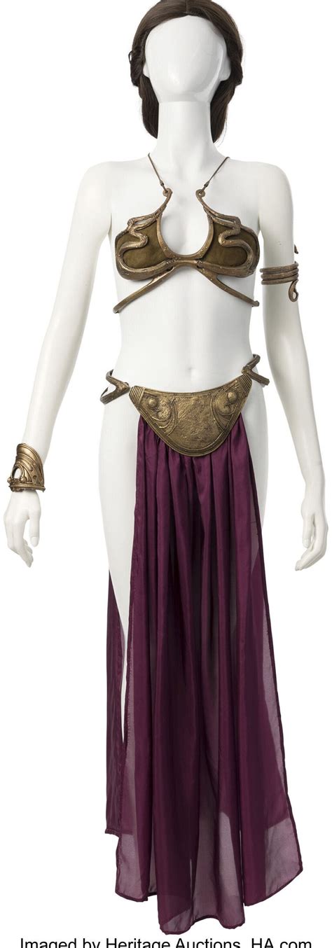 star wars leia bikini|Princess Leia bikini costume from Star Wars sells for €160,000